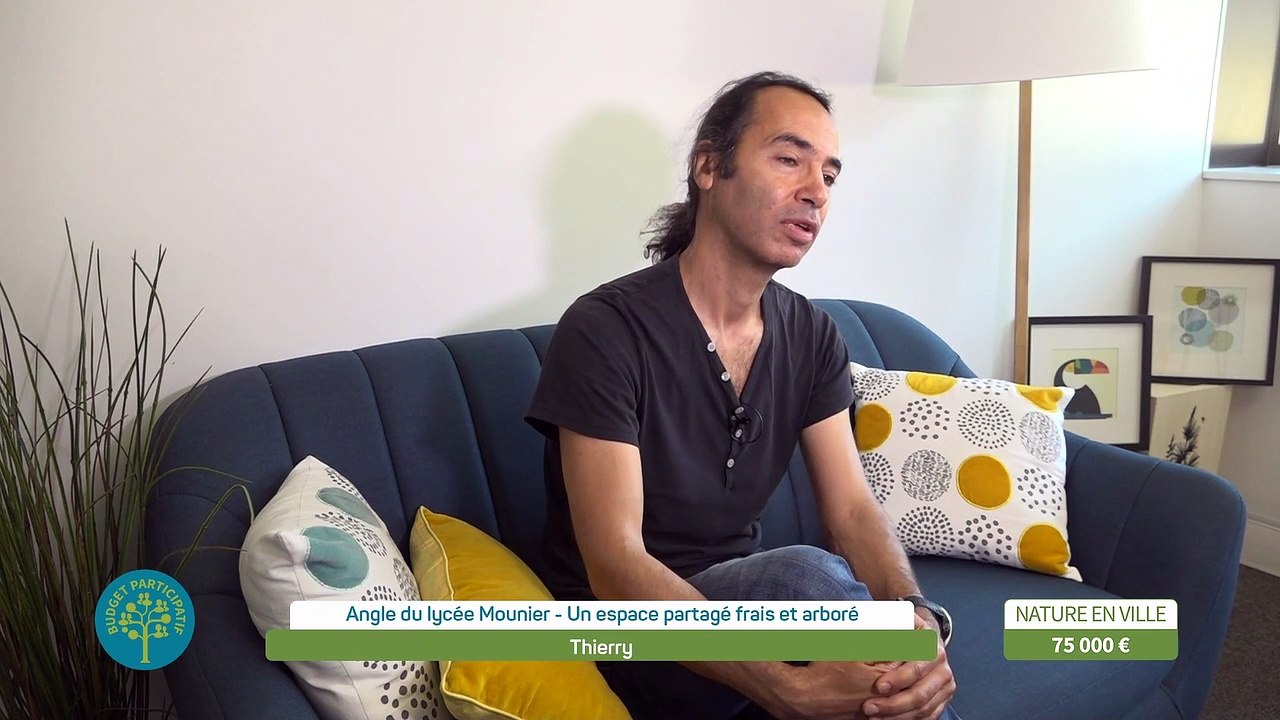 BUDGETS PARTICIPATIF - Angle du lycée Mounier : Un espace partagé frais et arboré