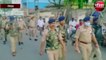 जुमे और भारत बंद के कारण पुलिस सड़कों पर आई नजर