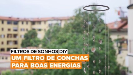 Um filtro de conchas para proteger o seu sono