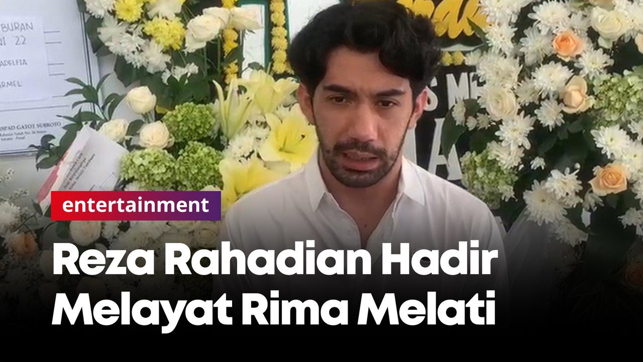 Hadir Melayat Mendiang Rima Melati, Reza Rahadian: Bentuk Penghormatan Atas Dedikasi Sang Aktor