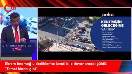 Ekrem İmamoğlu dediklerine kendi bile dayanamadı güldü: "Temel fıkrası gibi"
