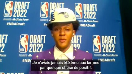 Magic - Banchero : “Je n'avais jamais été ému aux larmes par quelque chose de positif”