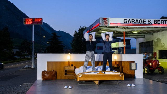 En Suisse, un hôtel zéro étoile anti-idyllique pour réfléchir aux crises mondiales