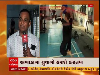 અમદાવાદ: રથયાત્રાના રૂટ પર અખાડાના યુવાનો કરશે કરતબ