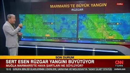 Prof. Dr. Orhan Şen CNN TÜRK'e konuştu: Muğla Marmaris'te hava şartları ne söylüyor?