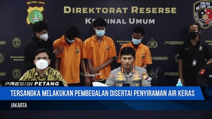 Release pengungkapan Kasus  Pencurian Dengan Kekerasan