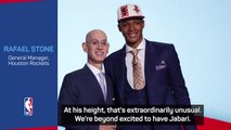 'The best shooter in the Draft' - Rockets pick Jabari Smith Jr.