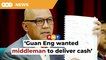 Guan Eng asked for ‘middleman’ to deliver cash to him, says Zarul