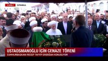 Mahmut Ustaosmanoğlu için cenaze töreni: Cumhurbaşkanı Erdoğan da katıldı
