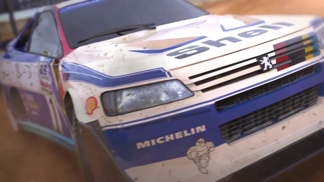 Sébastien loeb rally evo - gameplay-szenen mit dem peugeot 405 t16