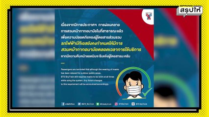 ยกเลิกสวมหน้ากากอนามัย คุณอยู่ทีมไหน ใส่ต่อ หรือ พอแล้ว? หมอมนูญเตือน "โควิดกำลังขาขึ้น" l SPRiNGสรุปให้