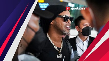 Ronaldinho Tiba di Jakarta, Raffi Ahmad Langsung Menyopiri Sang Legenda