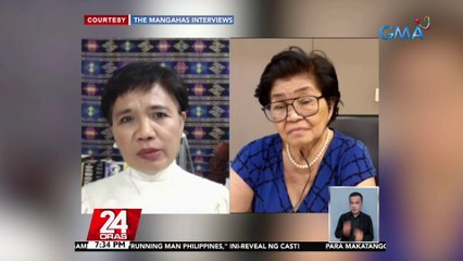 Incoming National Security Adviser Clarita Carlos, hahayaan daw ang imbestigasyon ng ICC kaugnay sa umano'y extra-judicial killings | 24 Oras