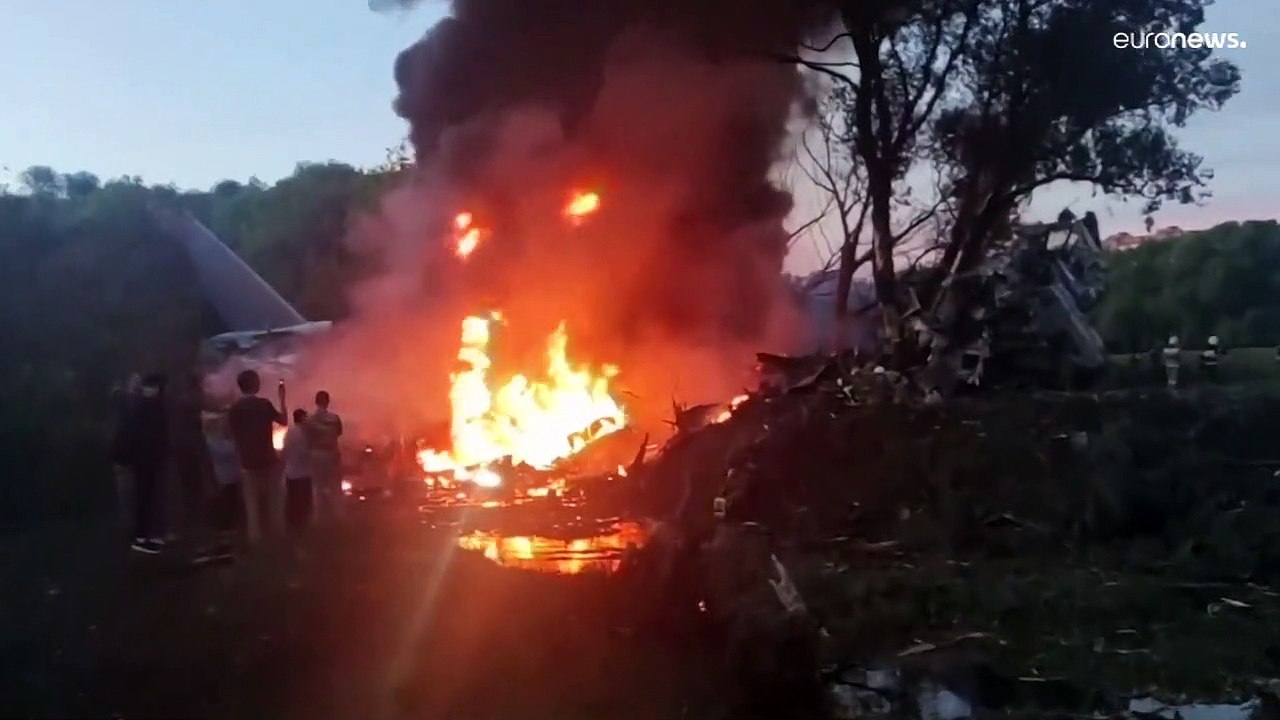 Под Рязанью разбился Ил-76