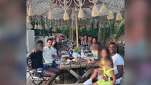 Posado oficial de verano de la familia de Cristiano y Georgina