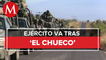 Ejército lleva refuerzos a Cerocahui con armas de alto poder en busca de 'El Chueco'