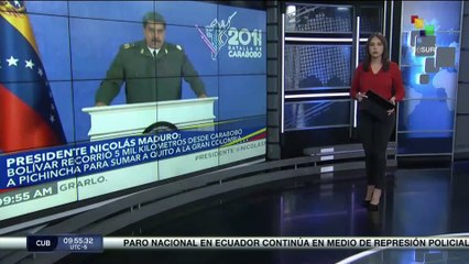 Descargar video: Pdte. Nicolás Maduro: Hoy conmemoramos el éxito de la geopolítica bolivariana