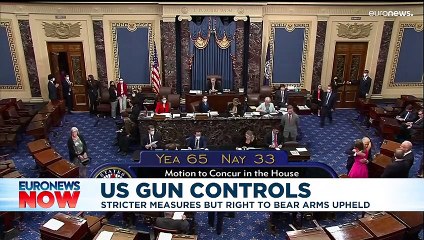 US Congress on verge of approving most important gun control bill in decades
