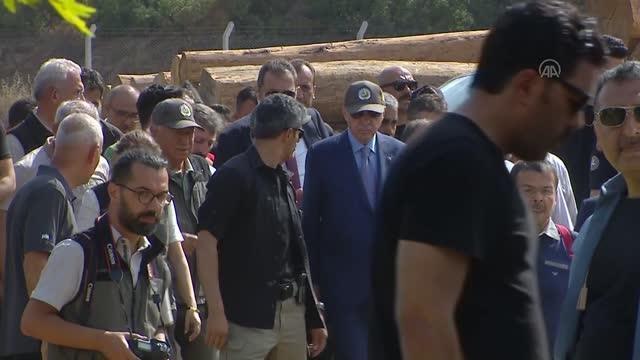 Cumhurbaşkanı Erdoğan: Dalaman, Fethiye, Köyceğiz ve Seydikemer'de çıkan orman yangınları kontrol altına alındı