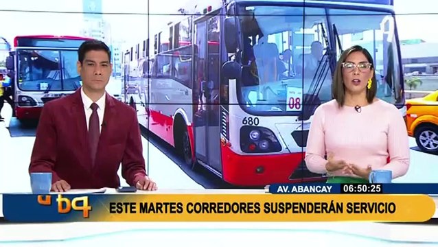 ¡Atención! Paro de Corredores Complementarios: A partir del martes suspenderían servicio