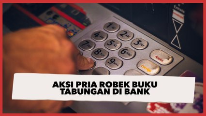 Viral Aksi Pria Robek Buku Tabungan di Bank, Ngaku Murka Lihat Saldo Terus Berkurang Tanpa Kejelasan, Publik Curiga