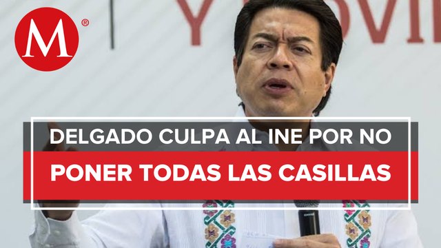 “Lo volvería a hacer”: Delgado tras multa del TEPJF por 'acarreo' en revocación de mandato