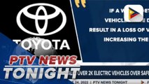 Toyota recalls over 2-k electric vehicles over safety concerns