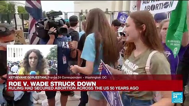US Supreme Court overturns Roe v. Wade, states can ban abortion
