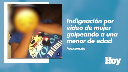 Indignación por video de mujer golpeando a su hija menor de edad