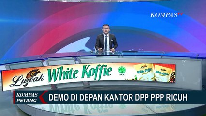 Ricuh! Massa Demo di Depan Kantor DPP PPP Terlibat Aksi Kejar-Kejaran