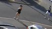 Police release footage of two people after girl, 8, knocked down in ‘hit-and-run’