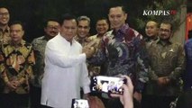 Jawaban Prabowo saat Ditanya Soal Gerindra dan Demokrat Bentuk Koalisi: Kalian Saja yang Tebak!