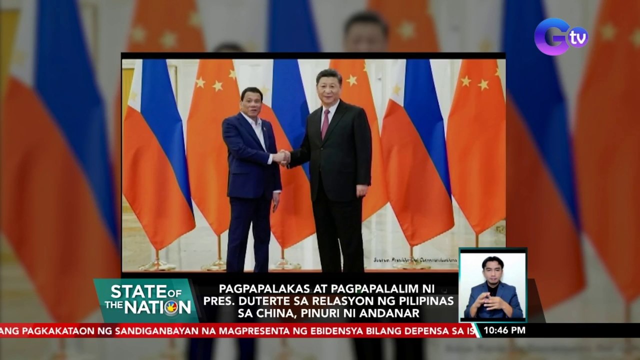 Pres. Duterte, naging maingat at decisive raw sa paghawak ng isyu kaugnay sa agawan ng teritoryo sa West Philippine Sea | SONA