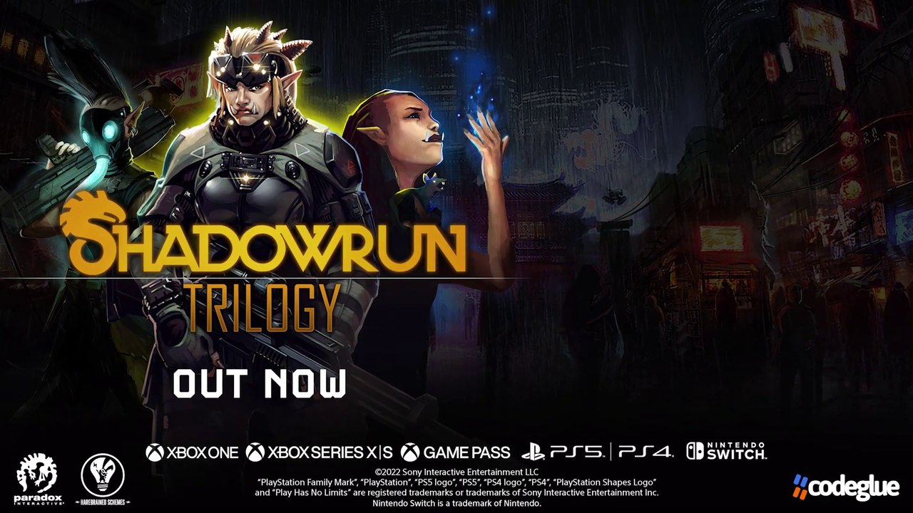 Shadowrun Trilogy - Official Launch Trailer (2022)