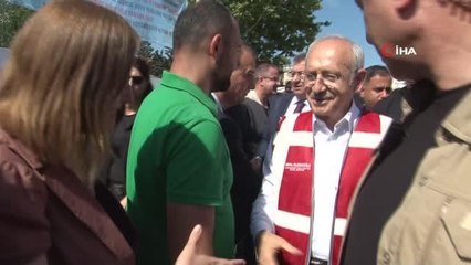 Kemal Kılıçdaroğlu ve Ekrem İmamoğlu Büyükçekmece'yi ziyaret etti