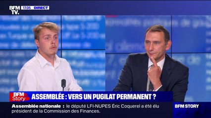 Commission des finances: le vif échange entre Louis Boyard et Laurent Jacobelli