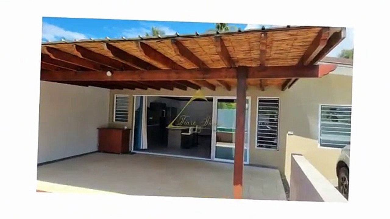 Moorea maison à louer 3 chambres avec piscine