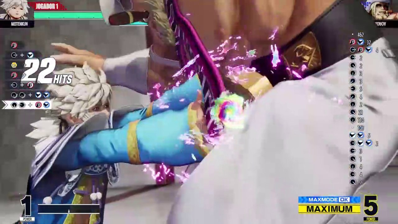 KOF XV - Combo Missions - Meitenkun