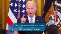 “Es un día doloroso para la unión americana”, Biden sobre revocación del derecho al aborto