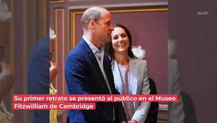 El autor hizo un excelente trabajo: este es el primer retrato oficial de William y Kate