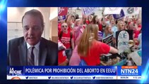 Reacciones por eliminación del aborto en EEUU