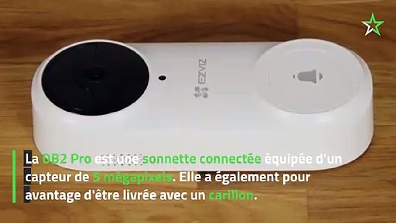 Test Ezviz DB2 Pro : une sonnette-caméra connectée bien équipée