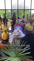 Povo Xukuru homenageia Bruno Pereira: 'vive em cada um de nós'