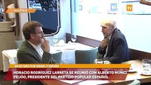 Horacio Rodríguez Larreta se reunió con Alberto Núñez Feijóo, presidente del Partido Popular español