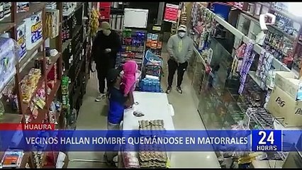 La Libertad: delincuentes entran a tienda y bolsiquean a padre que jugaba con su hijita
