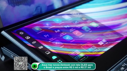 Asus traz novos Zenbooks com tela OLED para o Brasil
