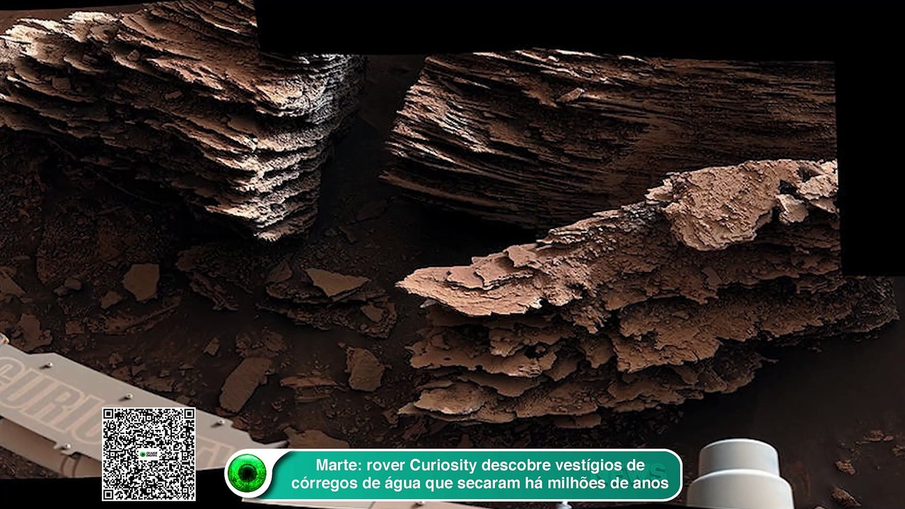 Marte: Curiosity descobre vestígios de córregos que secaram há milhões de anos