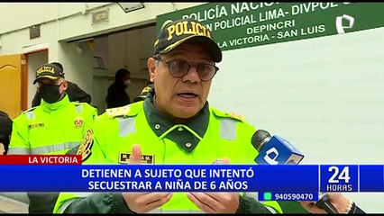 La Victoria: sujeto que intentó secuestrar a menor tiene denuncias por comercialización de drogas