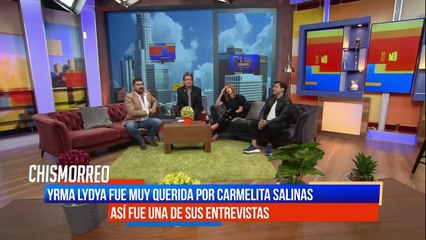 La emotiva entrevista de Yrma Lydya a Carmen Salinas
