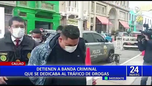 “Los wachiturros”: cae banda criminal dedicada al tráfico ilícito de drogas en el Callao
